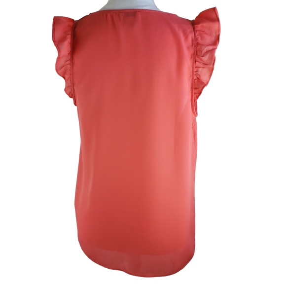 J Crew Factory sleeveless chiffon top size 6 - Picture 2 of 7